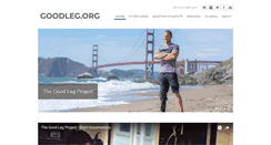 Desktop Screenshot of goodleg.org